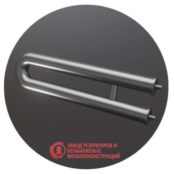 Регистры отопления двухрядные РЗП-2x57x2.5-3000 мм