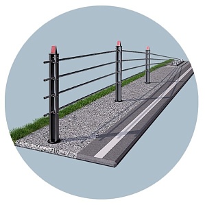 Тросовые барьерные ограждения