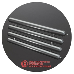 Регистры отопления четырехрядные РСЭ-4x89x3.0-12000 мм