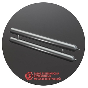 Регистры отопления двухрядные РСЭ-2x48x2.0-1000 мм